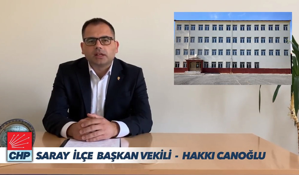 Canoğlu, Derviş’e seslendi: Türkevi’ni bırak Saray’a bak!
