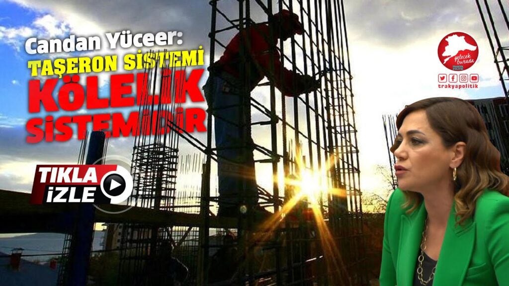 <strong>CHP’li Yüceer: “Taşeron sistemi kölelik sistemidir”</strong>