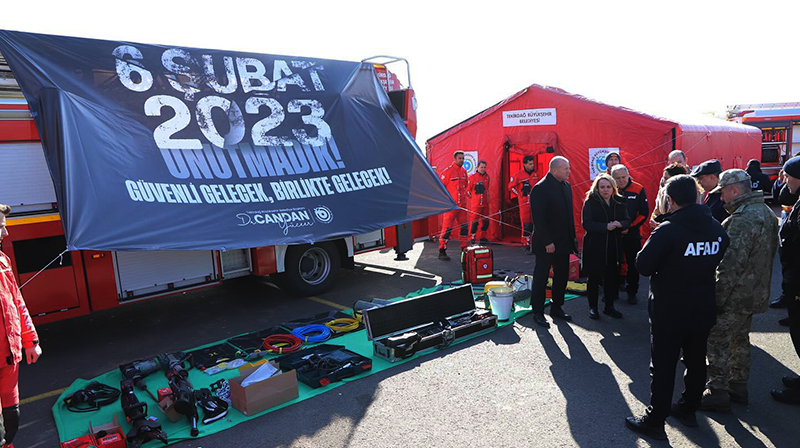 6 Şubat Depremi Tekirdağ’da anıldı